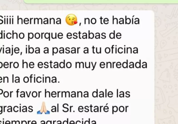 Conversación de Porcell con su hermana.