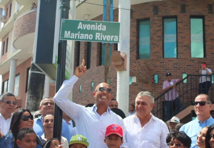  Mariano Rivera agradeció el reconocimiento. Eric Ariel Montenegro