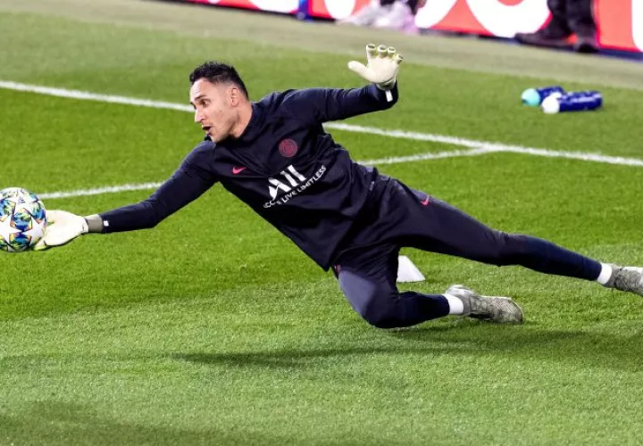 El portero del PSG, Keylor Navas. Foto: EFE