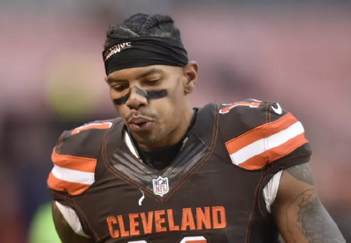 Terrelle Pryor está en el hospital.