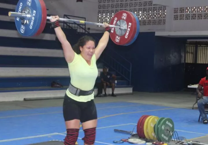 Mariadni Batista es la campeona nacional en los 87 kg. Foto Cortesía