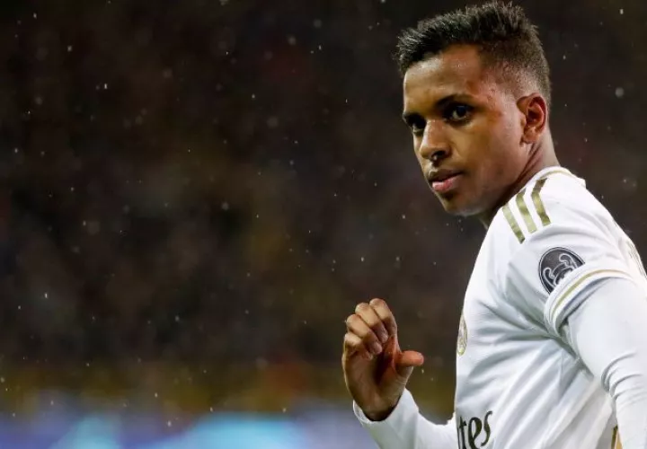 El brasileño Rodrygo ha tenido un debut de ensueño en la Liga de Campeones. EFE