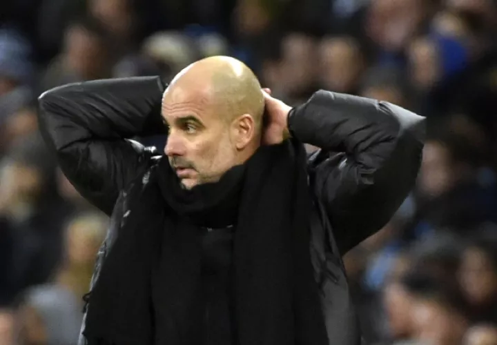 Pep Guardiola llegó al City después de dirigir al Bayern Munich. Foto AP