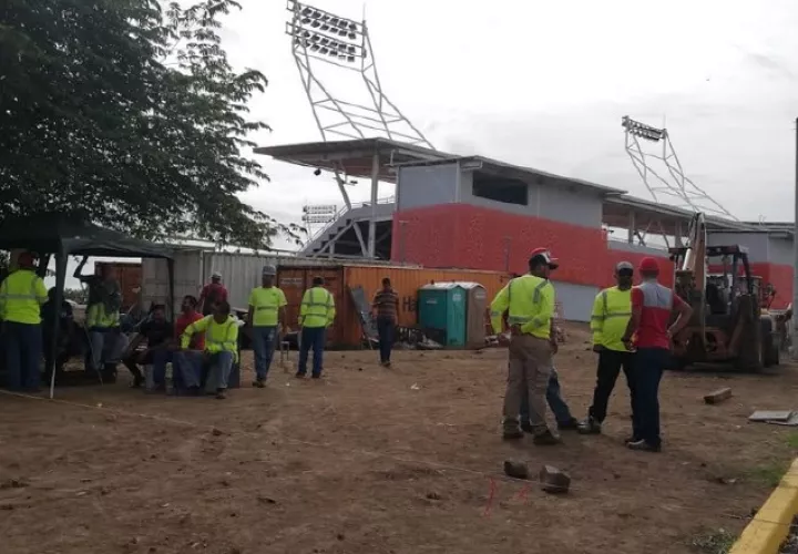 Estadio Roberto 'Flaco Bala' Hernández de Las Tablas.Foto: Thays Domínguez