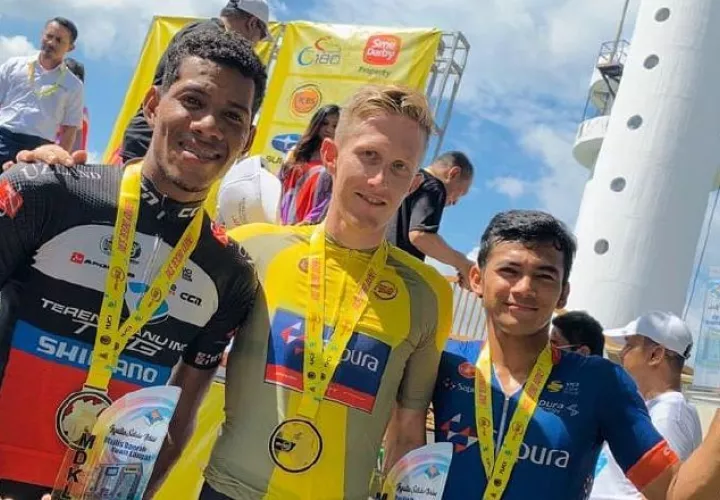 Christofer Jurado se destaca en el Tour de Malasia. Cortesía
