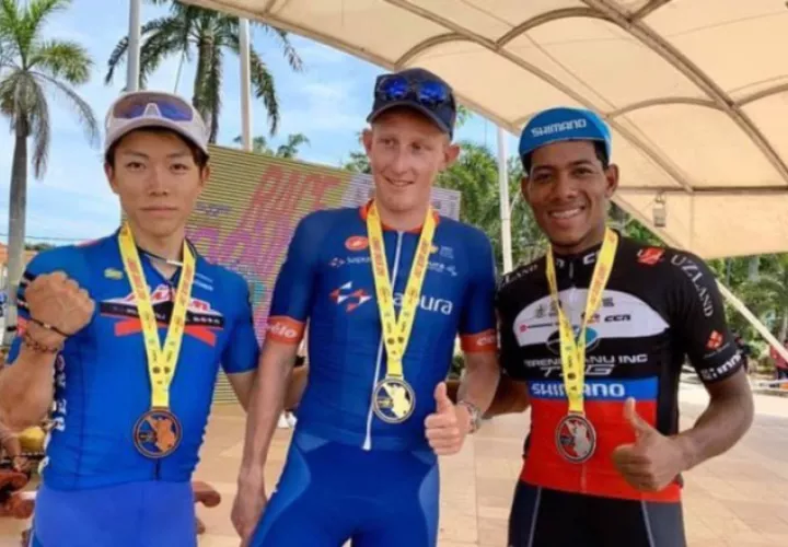 Cristopher Jurado, ciclista clasificado a los Juegos de Tokio 2020. Foto Cortesía