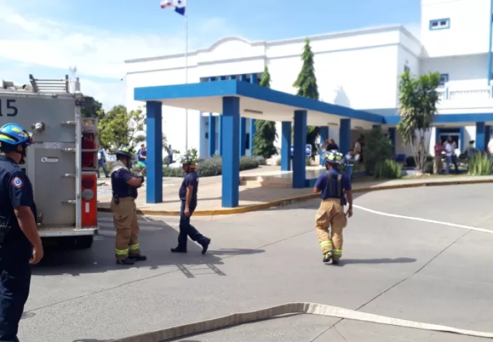 Participaron estamentos de seguridad.