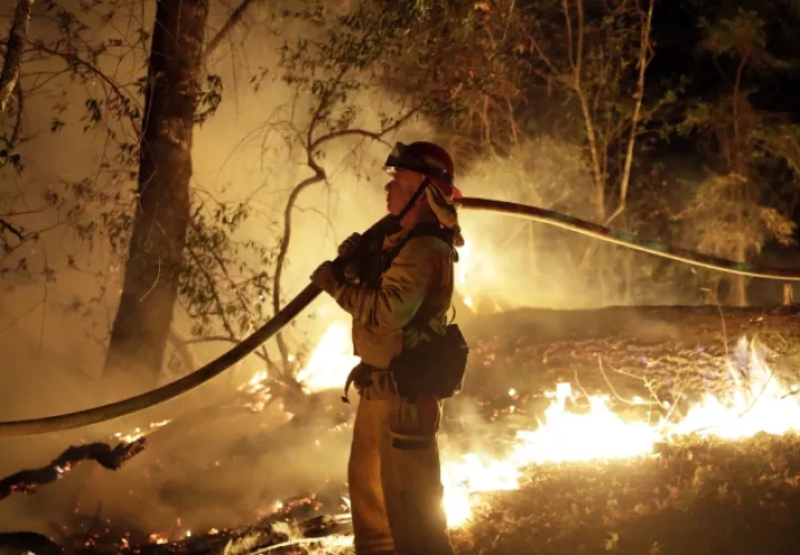 El incidente fue al sur de California. FOTO/AP