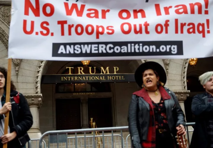 Las ciudades que salieron a las calles incluyeron Nueva York y Miami, donde la participación fue más baja que en Washington. En la ciudad de Nueva York, la protesta fue convocada en la icónica Times Square. EFE Las ciudades que salieron a las calles incluyeron Nueva York y Miami, donde la participación fue más baja que en Washington. En la ciudad de Nueva York, la protesta fue convocada en la icónica Times Square. EFE