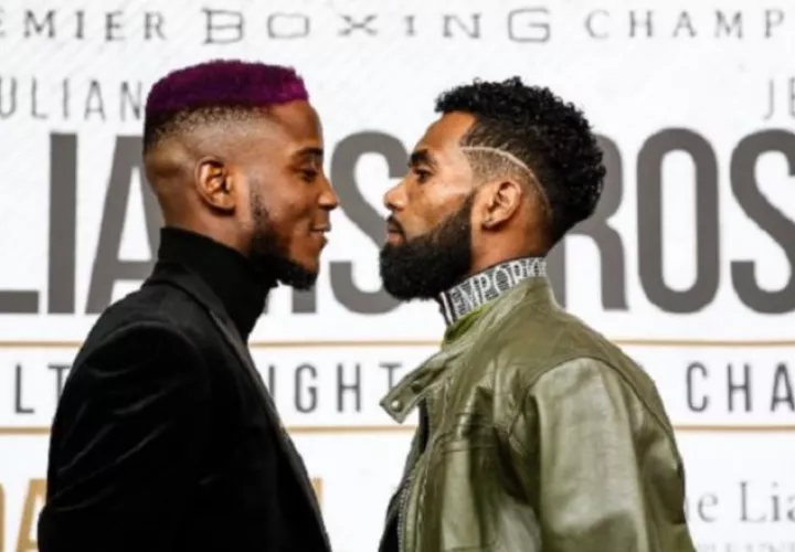 Jezreel "El Invisible" Corrales y Chris Colbert frente a frente Foto Cortesía