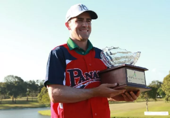 Scott Langley aseguró que  las rondas que jugó en Panamá han sido de las mejores en su carrera. Anayansi Gamez