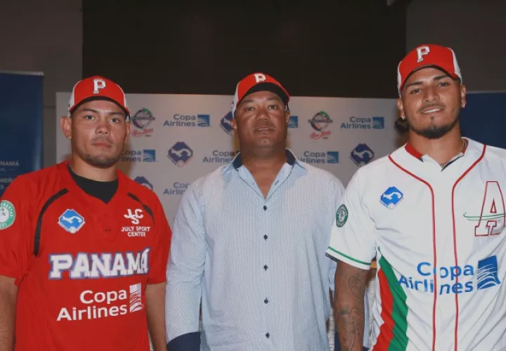La camiseta que utilizará Panamá en el torneo. Foto Anayansi Games
