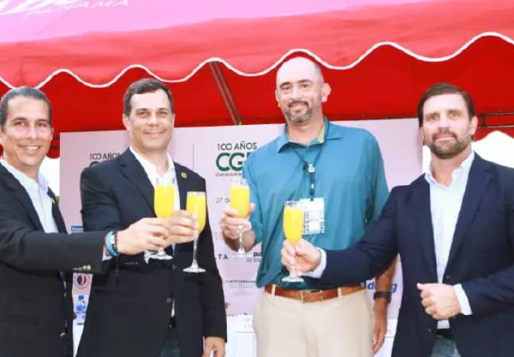 Carlos Sacre, Miguel Amado, Rob Keller y Federico Brisky. Foto Anayansi Gamez