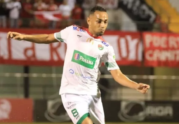 Samudio jugador de Chiriquí. Foto:LPF