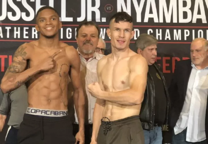 Jaime Arboleda y el puertorriqueño Jayson Vélez en un crucial combate eliminatorio por el título mundial.