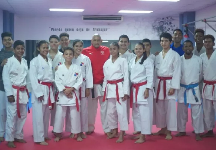 La selección de karate de Panamá verá acción Nicaragua. Cortesía