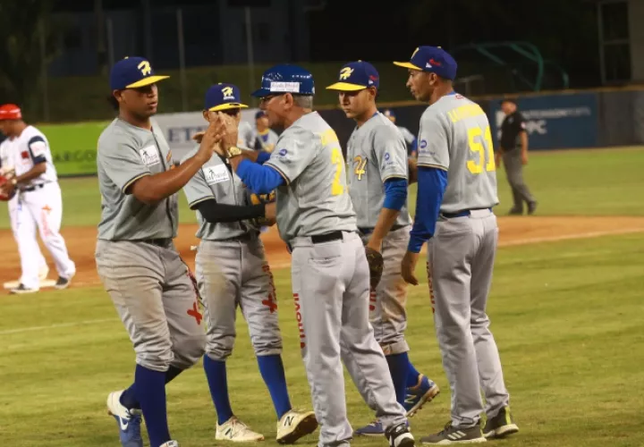 Israel Delgado se mostró orgulloso de sus muchachos. Anayansi Gamez