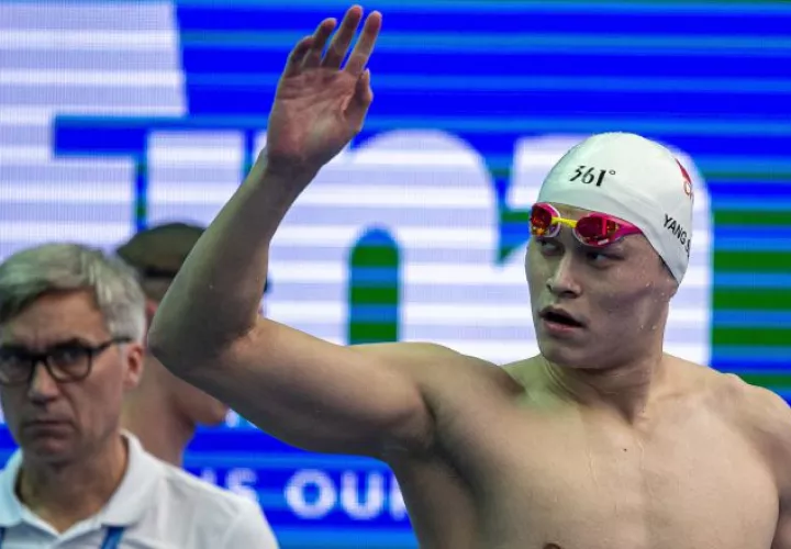 Yang Sun es una estrella de la  natación china. EFE