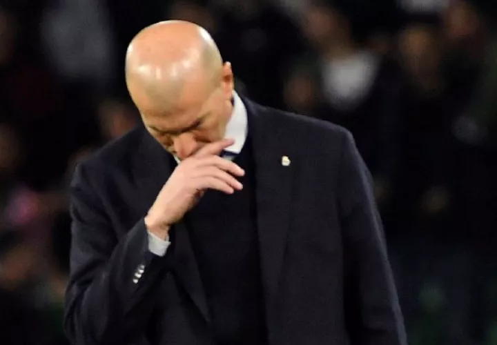 Zidane. Foto:EFE
