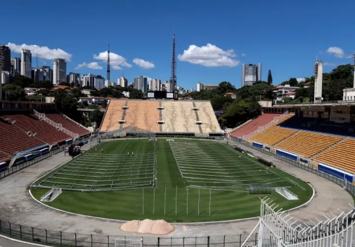 La estructura estará lista en 9 días. Foto EFE