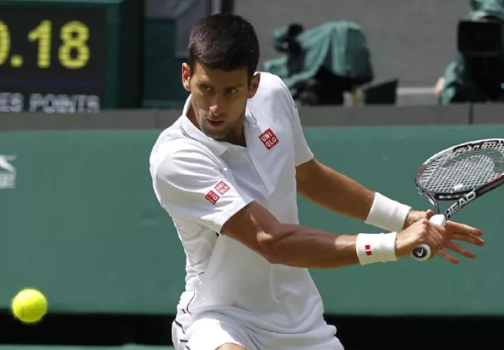 Novak Djokovic lidera el ranking de tenis. Foto AP