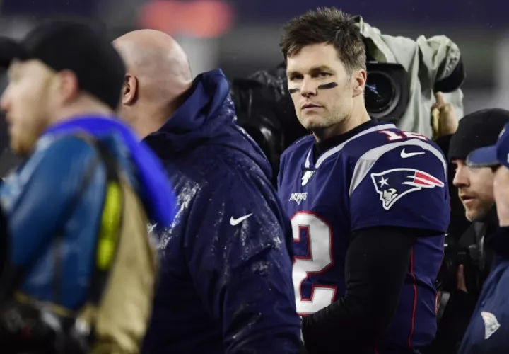 Tom Brady había jugado toda su carrera con los Patriotas.