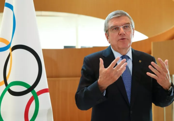 Thomas Bach, presidente del COI. AP