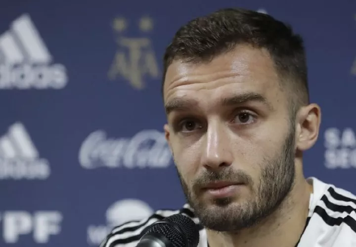 Germán Pezzella ya se recuperó.