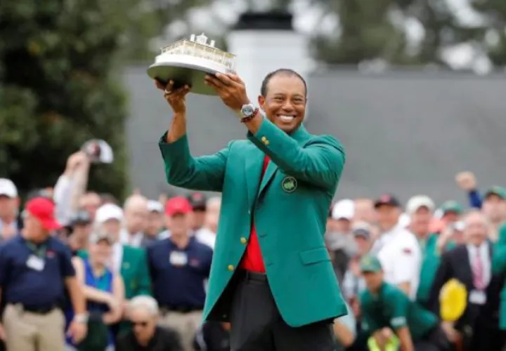 El golfista estadounidense Tiger Woods  se ganó el Master de Augustas el año pasado. EFE