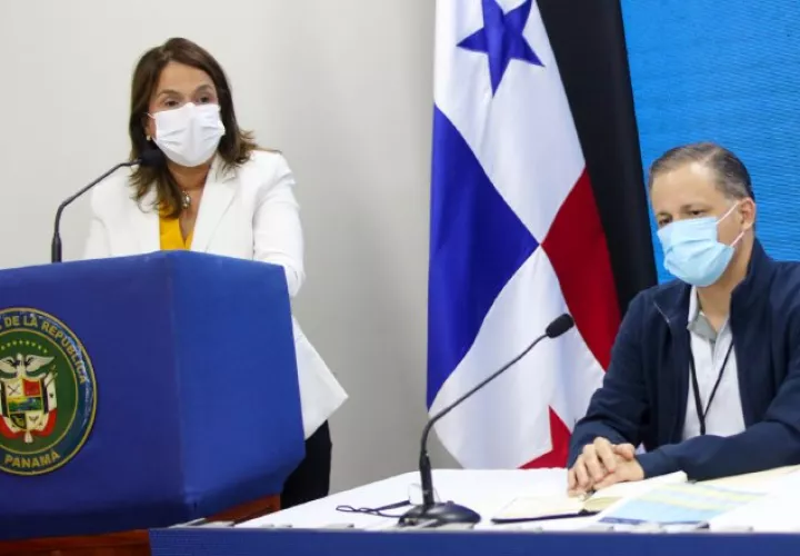 La ministra Maruja Gorday de Villalobos informó que a los estudiantes se les reconocerá el tiempo invertido en los aprendizajes virtuales, una vez comience a regir el nuevo calendario escolar. Cortesía