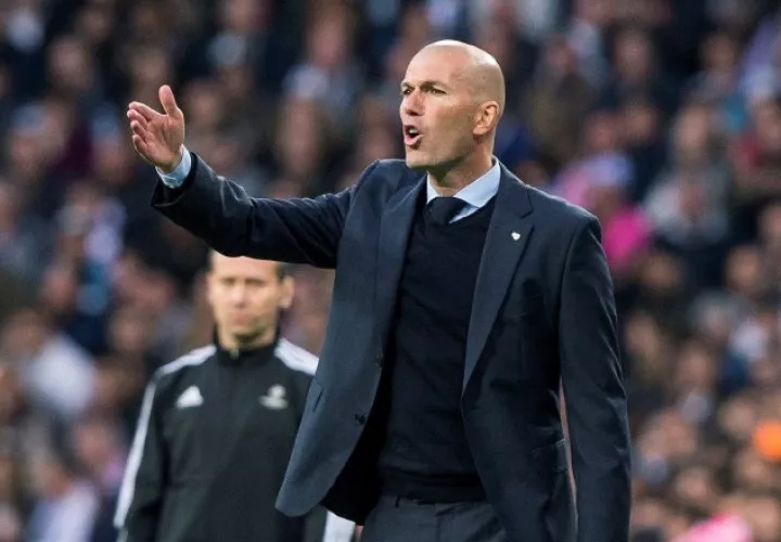Zidane, técnico del Real Madrid. EFE