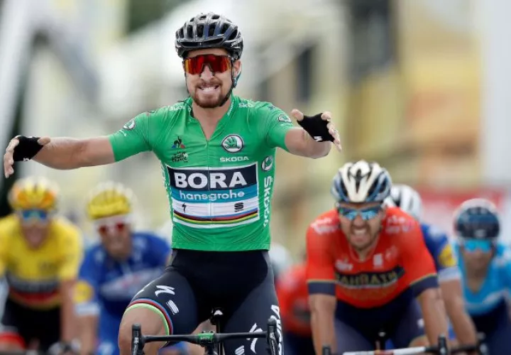 Peter Sagan se definió como un ciclista real. EFE