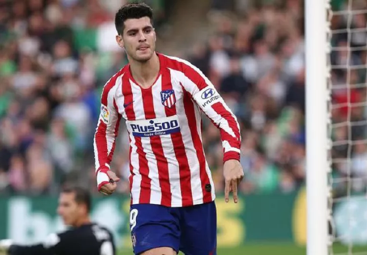 Morata siempre fue rojiblanco. Cortesía