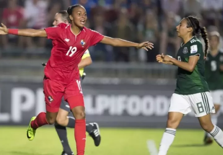 Lineth Cedeño jugadora de la selección nacional Sub-20 y mayor. Foto:Concacaf