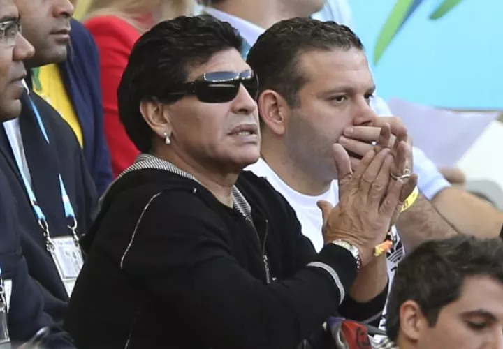 Diego Maradona. Foto:AP