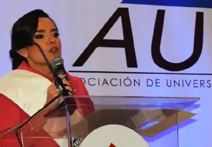 Adriana Angarita de la Asociación de Universidades Particulares. Archivo