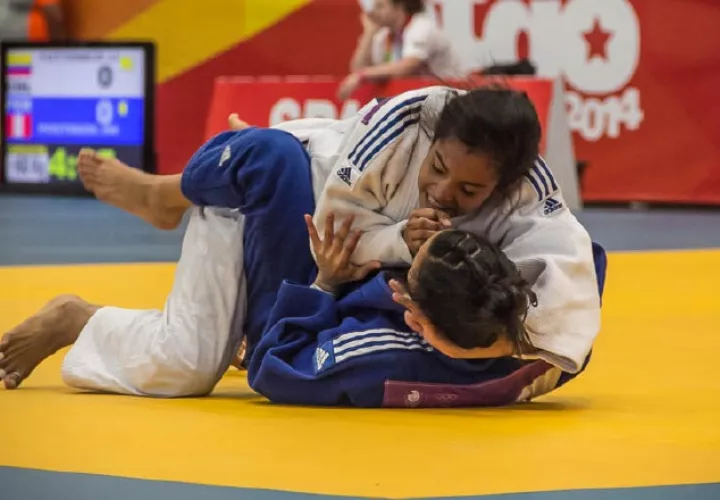 Kristin Jiménez del judo. Foto: Archivo