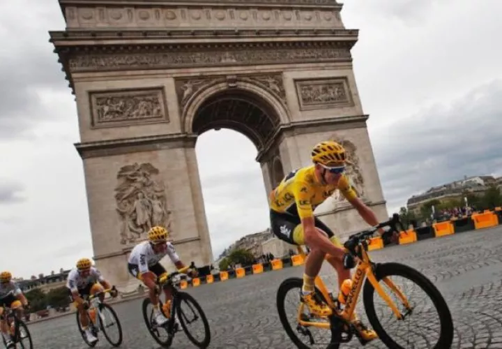 El ciclista británico Chris Froome. Foto:AP