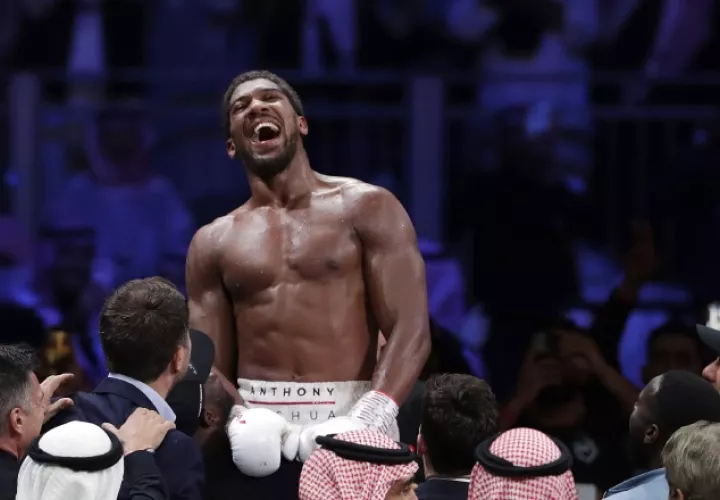 Anthony Joshua es el campeón de peso pesado.Foto: AP