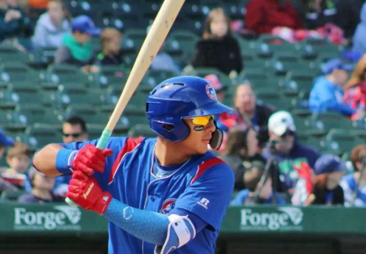Miguel Amaya de los Cachorros de Chicago.