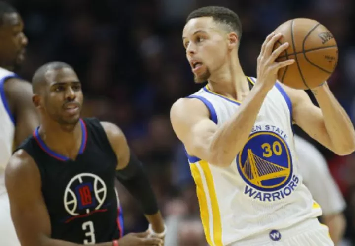 Stephen Curry de los Warriors Foto: AP