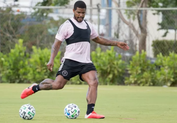 Román Torres jugador del Inter Miami. @Intermiami