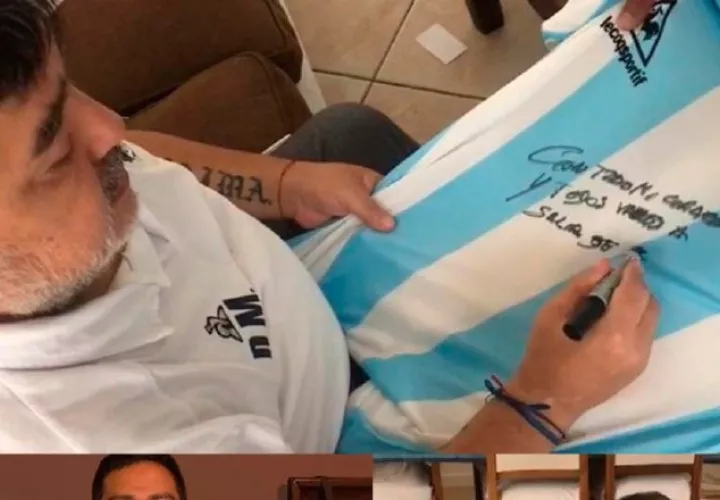 Diego Maradona. Foto: EFE