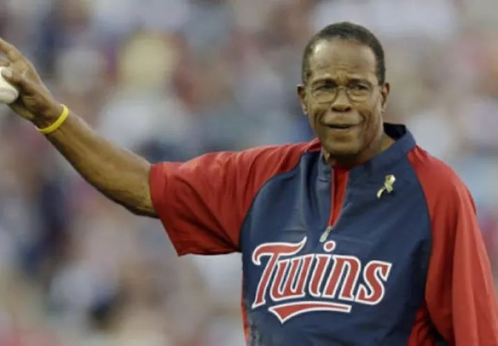 Rod Carew jugó para los Mellizos y Angelinos en las Grandes Ligas. Foto:AP
