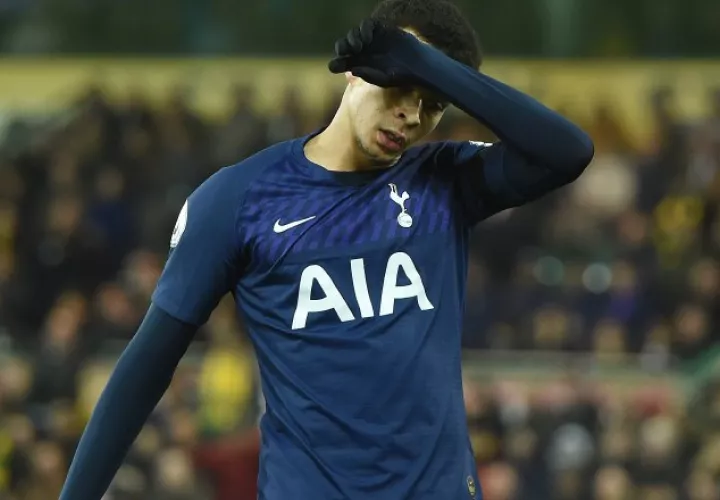  Dele Alli del Tottenham. Foto:AP