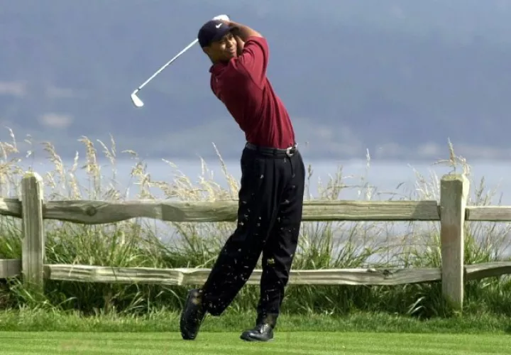 Tiger Woods, ganador de 15 'majors'.  Foto: EFE