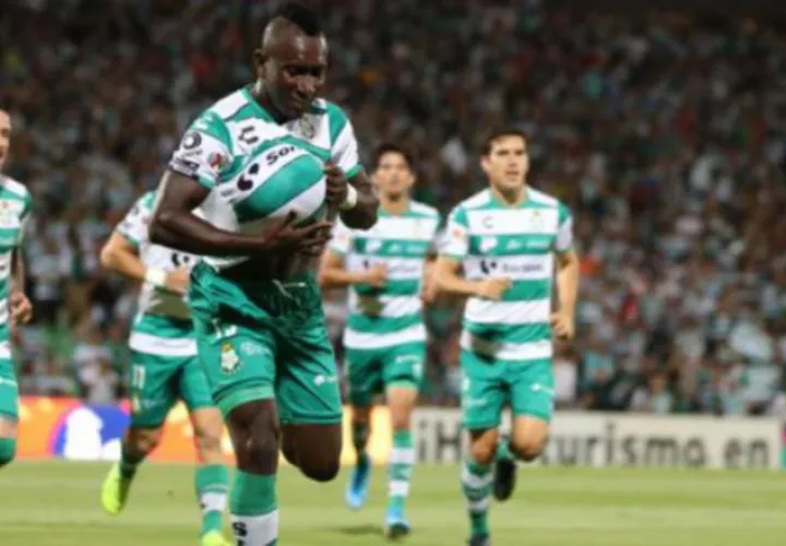 Jugadores del Santos Laguna Foto:@clubsantos