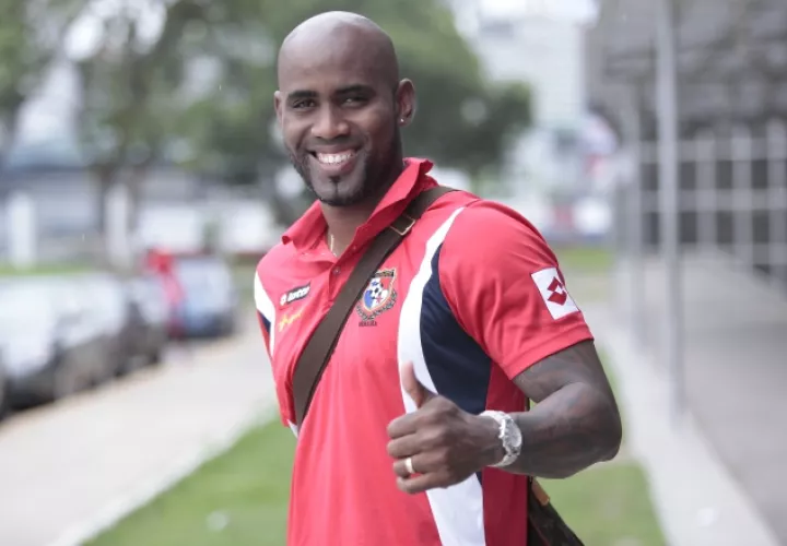 Felipe Baloy autor  del único gol panameño en un mundial. Foto: Anayansi Gamez