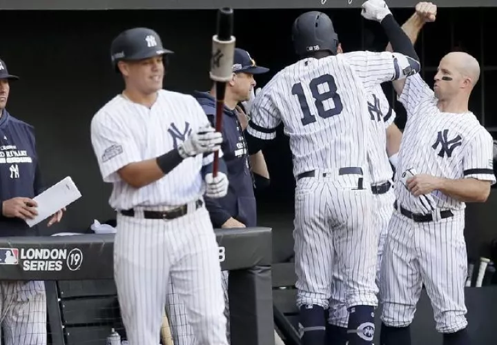 Los Yanquis de Nueva York es uno de los equipos de las Grandes Ligas.  Foto:AP