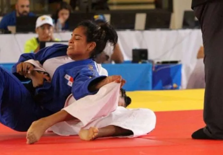 La  judoca panameña Kristine Jiménez. Foto: COP